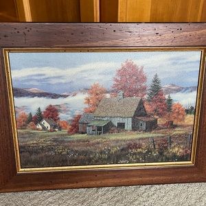 “Purple Asters”- canvas Transfer 146/150 by Fred Swan - ART